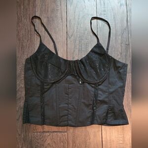 Fashion Nova Black Lace Top